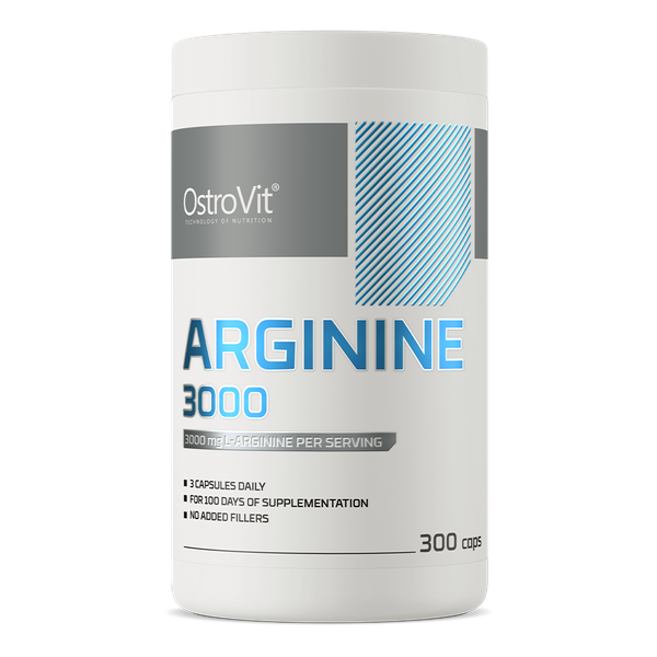 OstroVit Arginine 3000 mg, 300 kapslit
