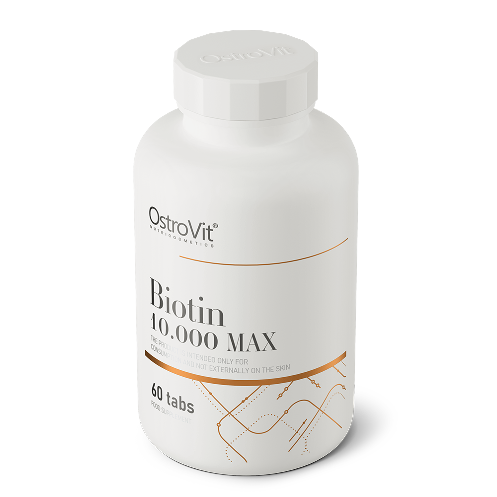 OstroVit Biotin 10.000 MAX, 60 tabletti