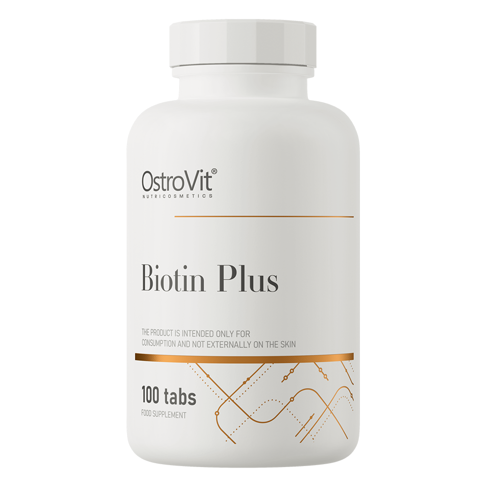 OstroVit Biotin PLUS, 100 tabletti