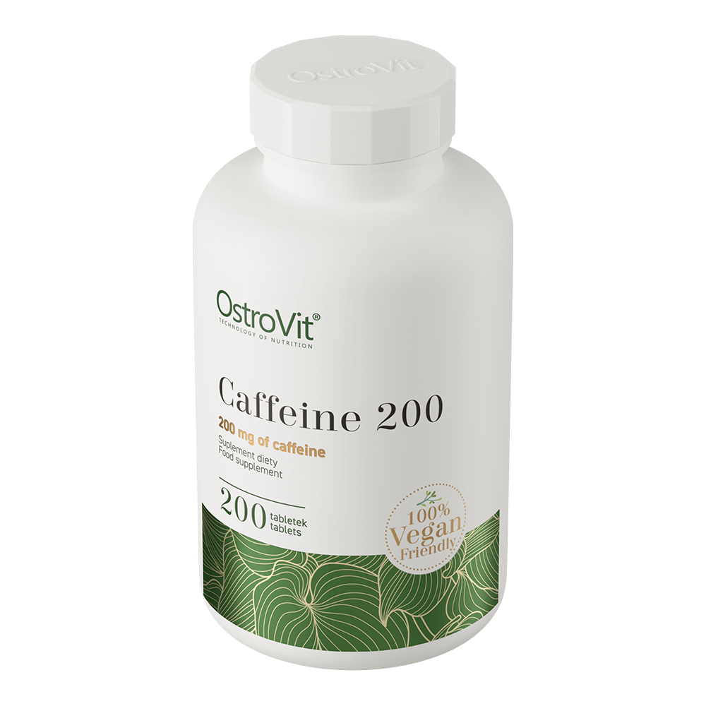 OstroVit Caffeine 200 mg, 200 tabletti