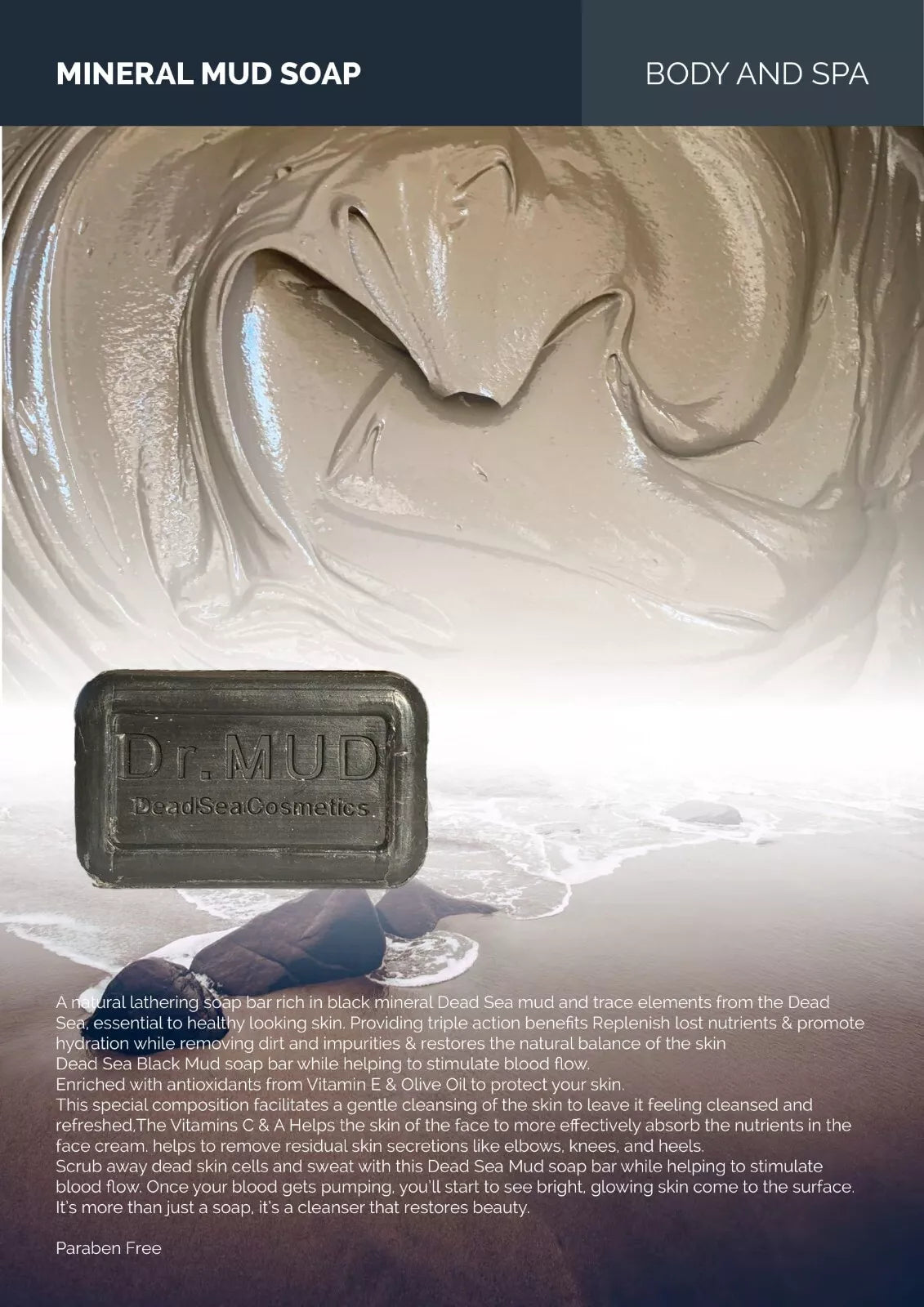 Mineral Mud Face Soap 100ml