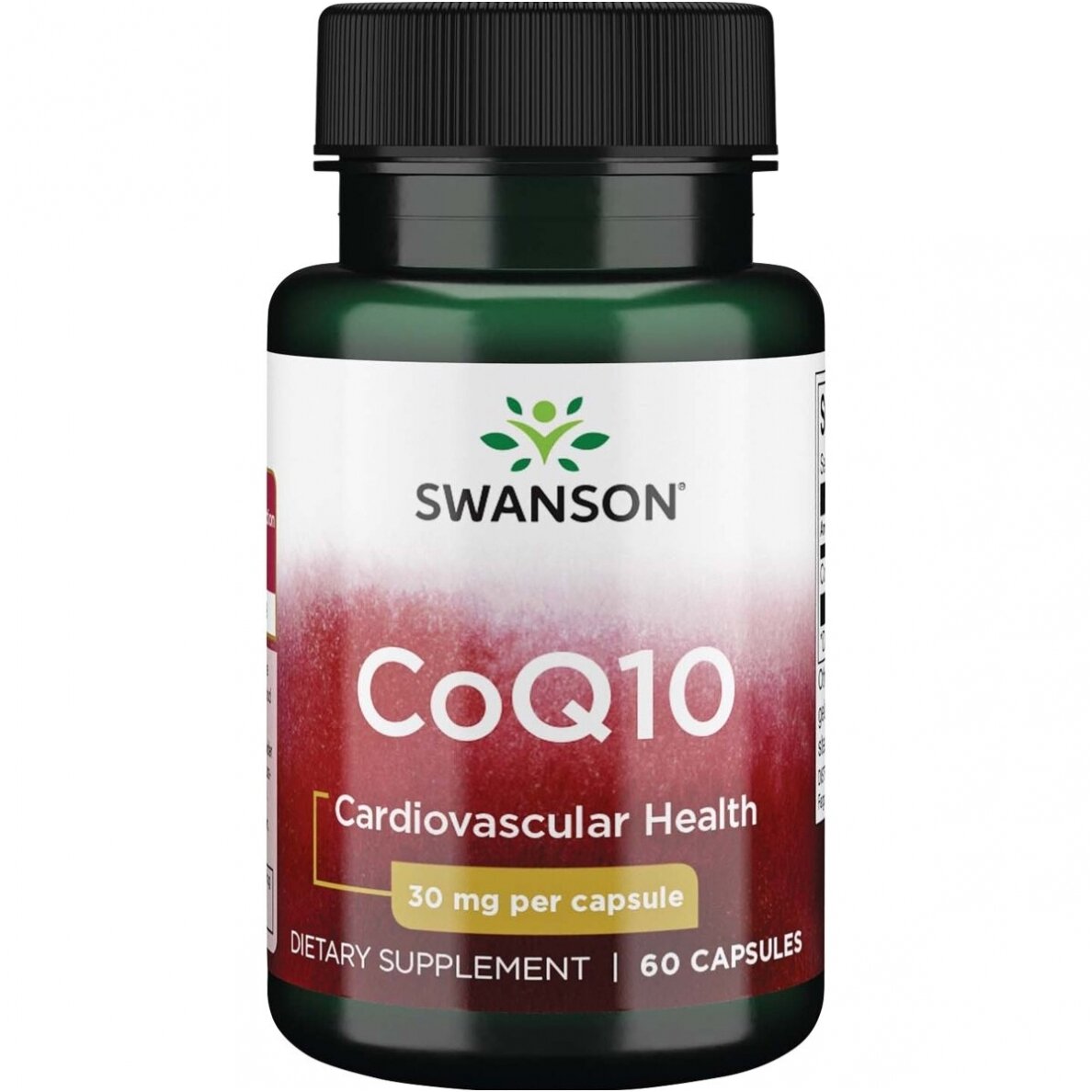 SWANSON KOENSÜÜM Q10 30MG, 60 KAPSLIT