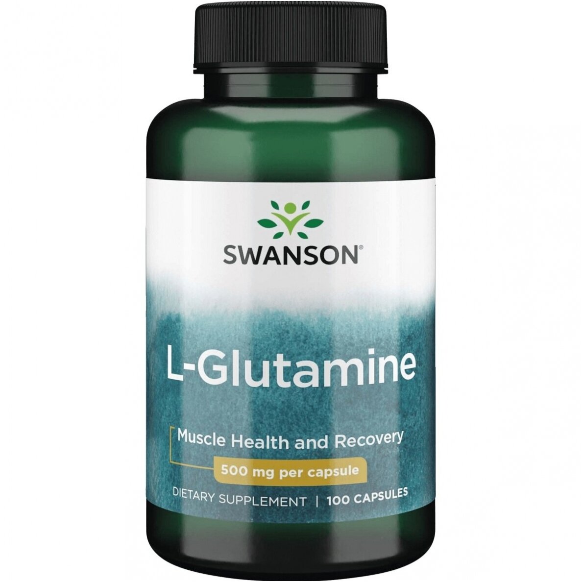 SWANSON L-GLUTAMIIN 500MG, 100 KAPSLIT