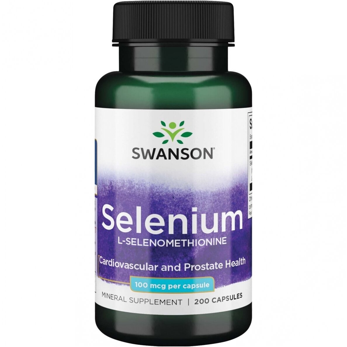 SWANSON SELEEN 100 MCG, 200 KAPSLIT.