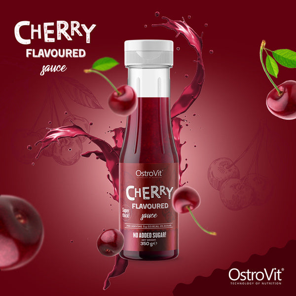 OstroVit Sauce without added sugar 350 g (cherry)