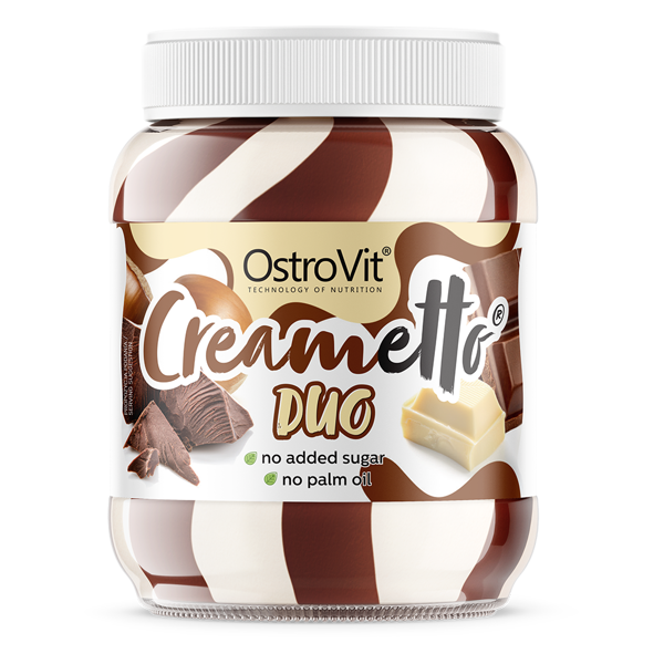 OstroVit Creametto DUO 350 g (sarapuupähkli maitsega)