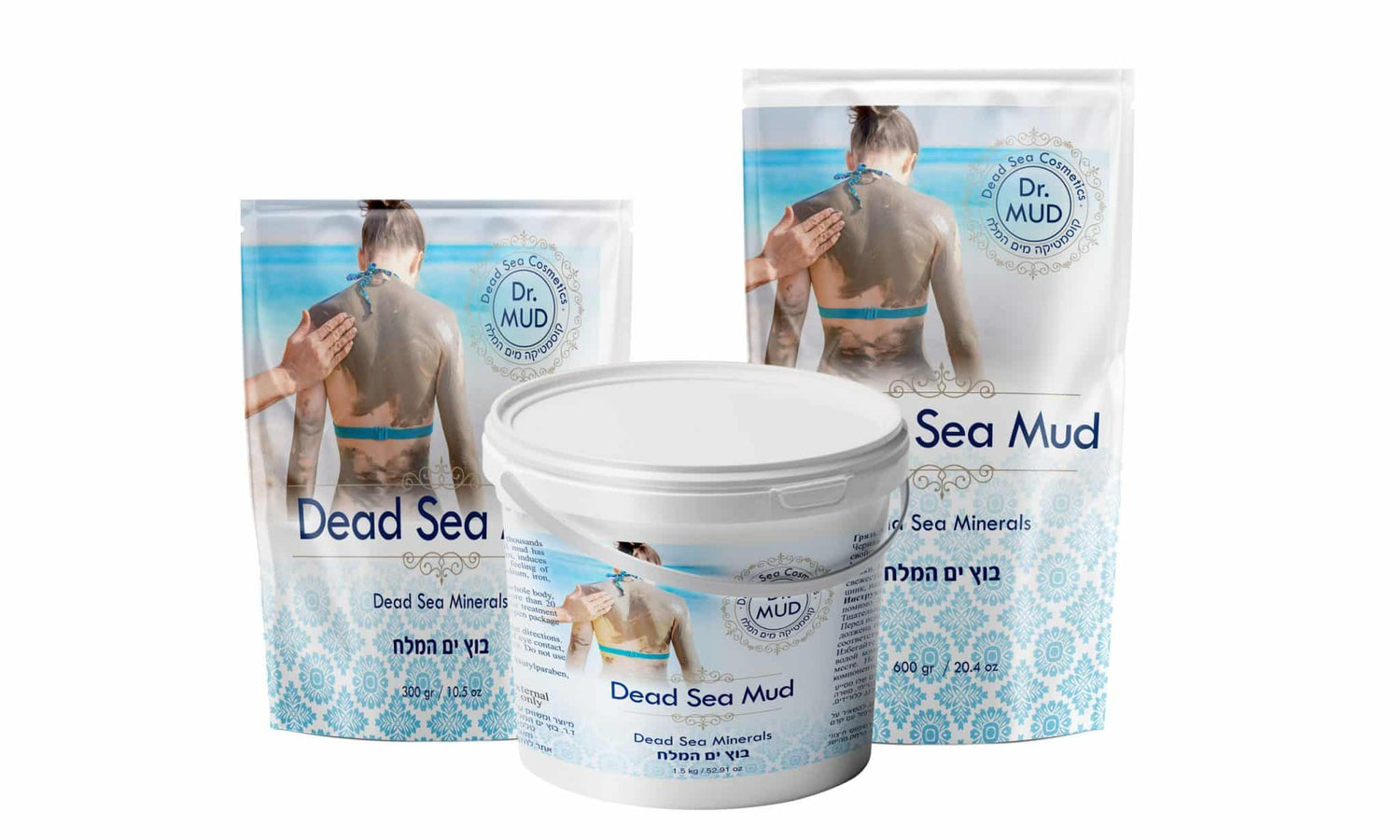 Dead Sea Mud Mask, 300 - 1500g