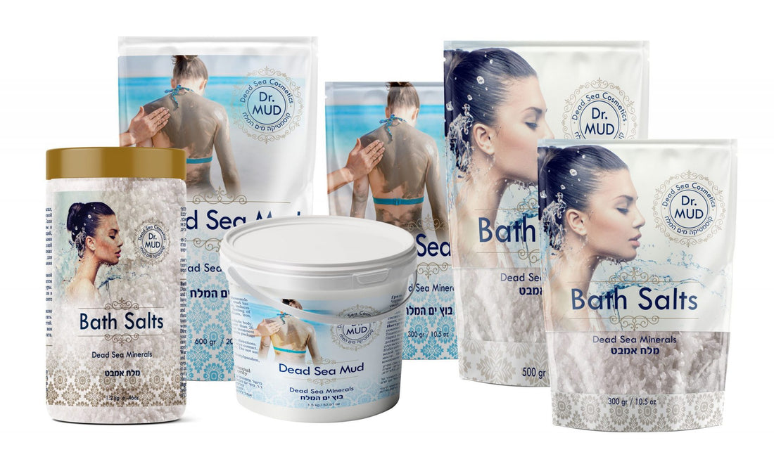 Dead Sea Bath Salt, 300-1200g