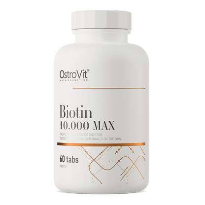 OstroVit Biotin 10.000 MAX, 60 tabletti