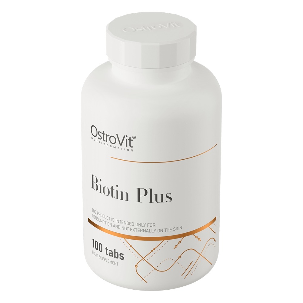 OstroVit Biotin PLUS, 100 tablets