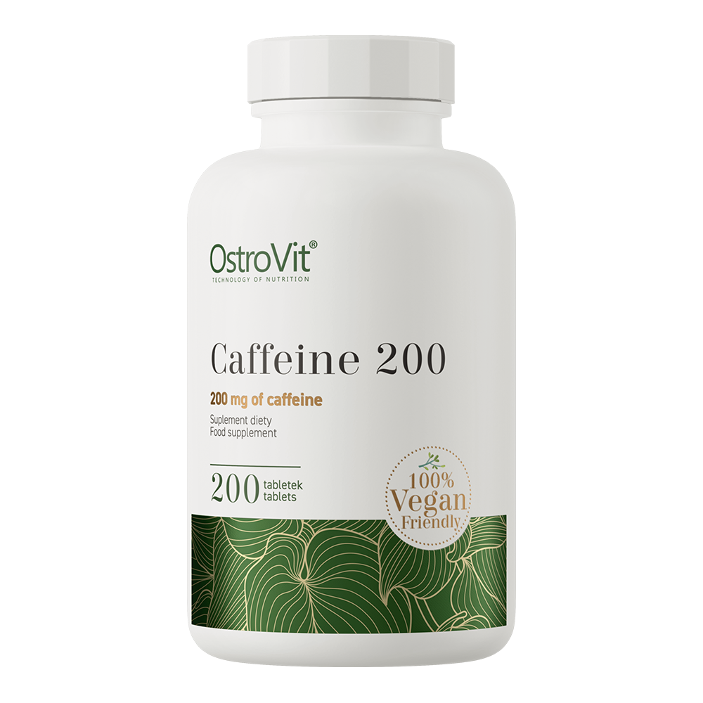OstroVit Caffeine 200 mg, 200 tabletti