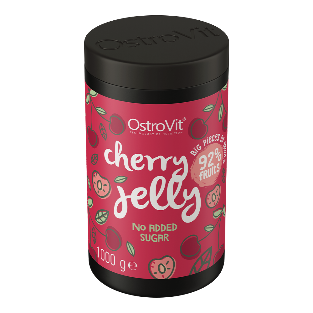 OstroVit Jam without added sugar 1000 g (cherry flavour)