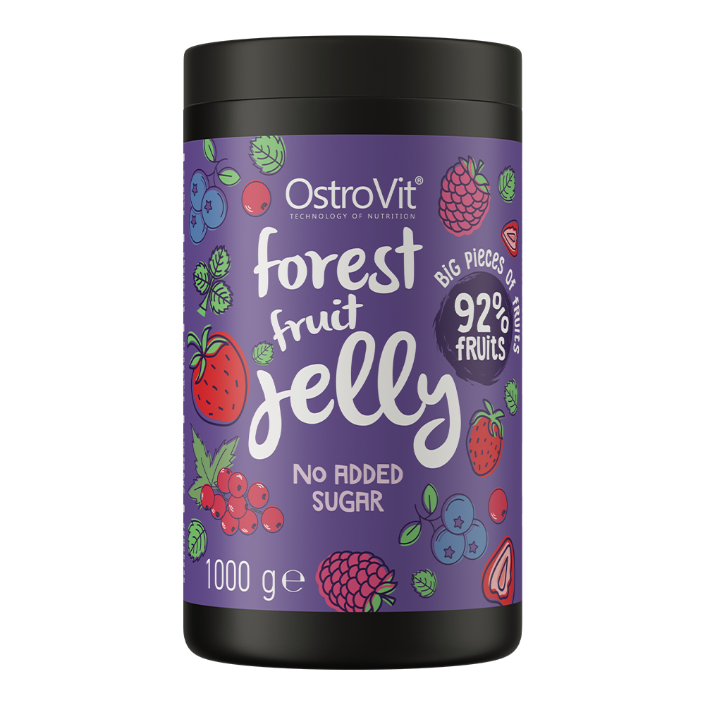 OstroVit Jam without added crucra 1000 g (forest berry flavour)