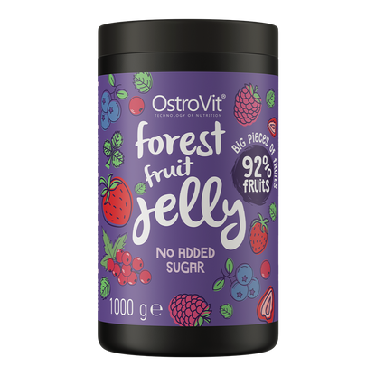 OstroVit Jam without added crucra 1000 g (forest berry flavour)