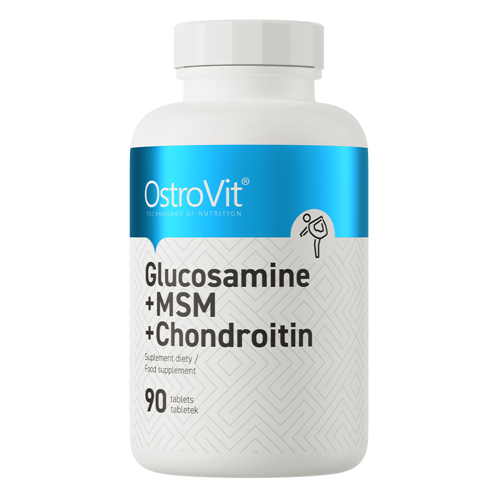 OstroVit Glucosamine + MSM + Chondroitin, 90 tabs.