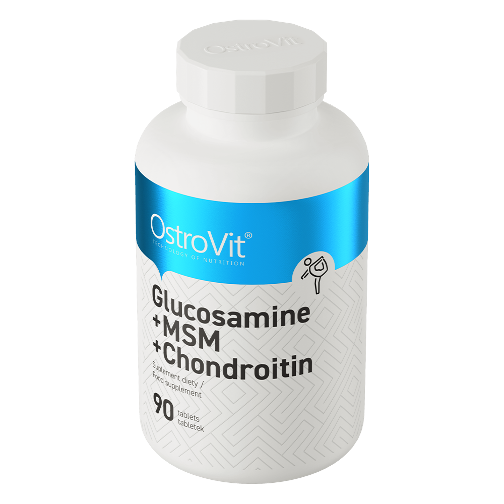 OstroVit Glucosamine + MSM + Chondroitin 90 tabletti
