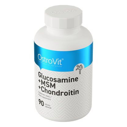 OstroVit Glucosamine + MSM + Chondroitin, 90 tabs.