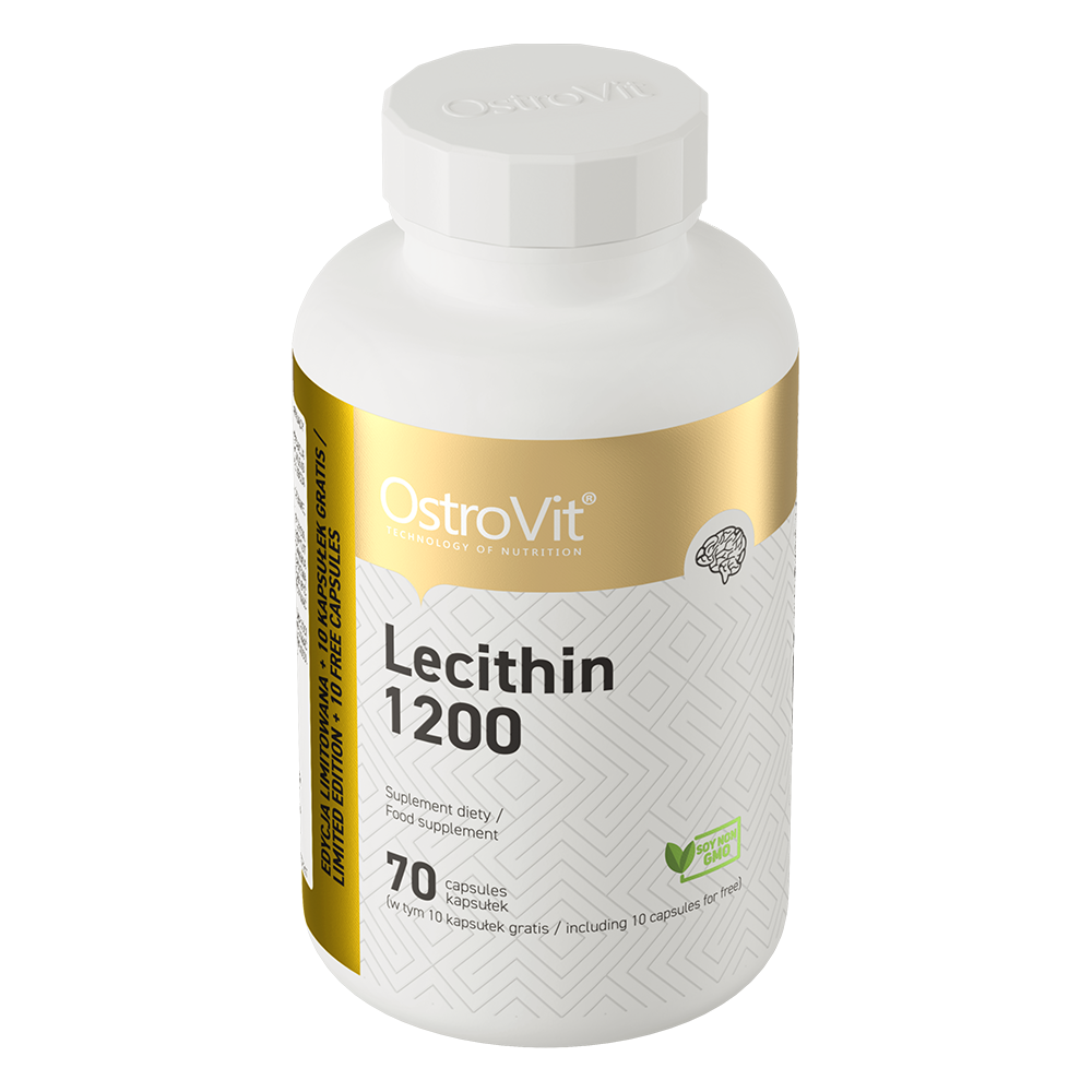 OstroVit Lecithin 1200 mg, 70 capsules.