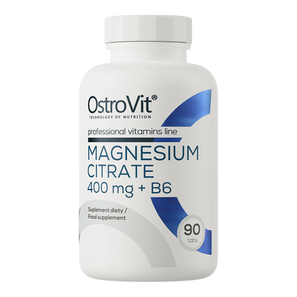 OstroVit Цитрат магния 400 мг + B6, 90 таблеток