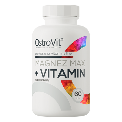 OstroVit Magnesium MAX + Vitamiinikompleks, 60 tabletti