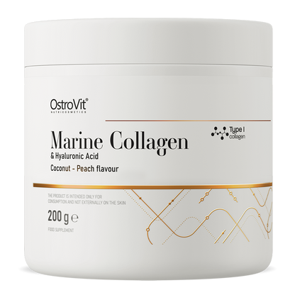 OstroVit Marine collagen + Hyaluronic acid + Vitamin C 200 g