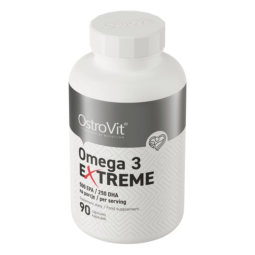 OstroVit Omega 3 Extreme 500 EPA / 250 DHA, 90 kapslit