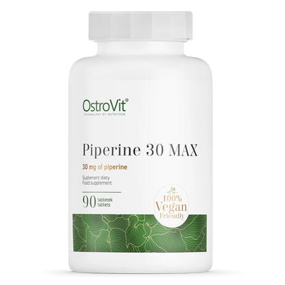 OstroVit Piperine 30 mg MAX, 90 tabletti