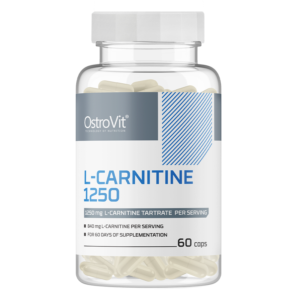 OstroVit Supreme L-karnitiin 1250 mg, 60 kapslit