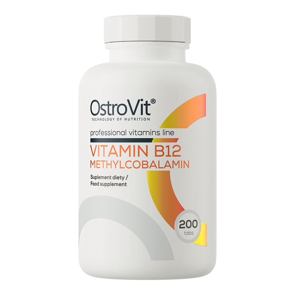 OstroVit B12-vitamiin Metüülkobalamiin, 200 tabletti