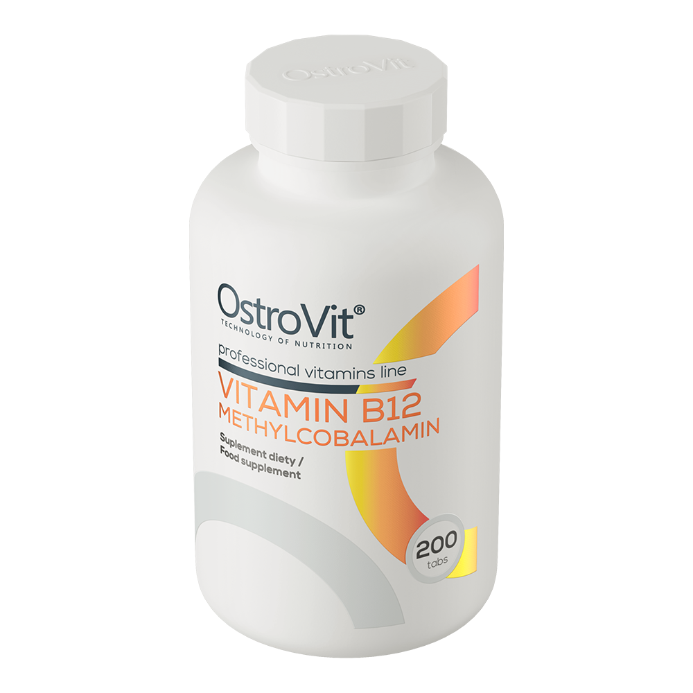 OstroVit B12-vitamiin Metüülkobalamiin, 200 tabletti