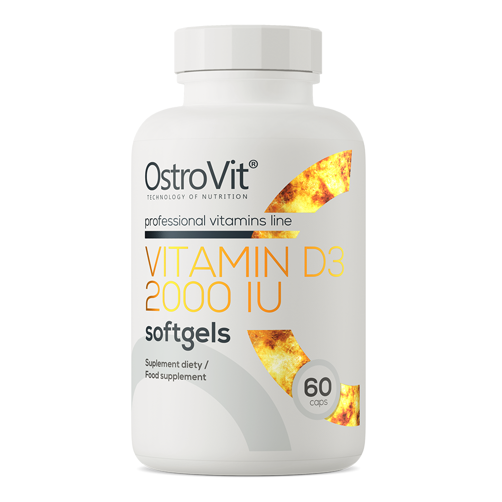 OstroVit D3-vitamiin 2000 IU, 60 kapslit