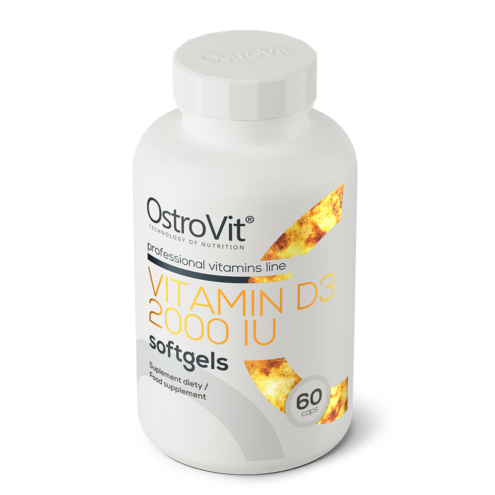 OstroVit D3-vitamiin 2000 IU, 60 kapslit