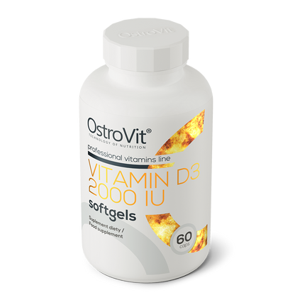 OstroVit Vitamin D3 2000 IU, 60 caps