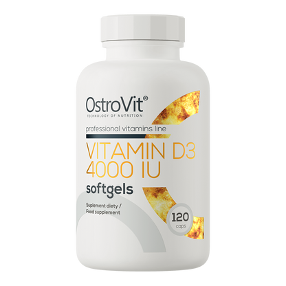 OstroVit D3-vitamiin 4000 IU, 120 kapslit