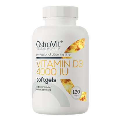 OstroVit Vitamin D3 4000 IU, 120 caps