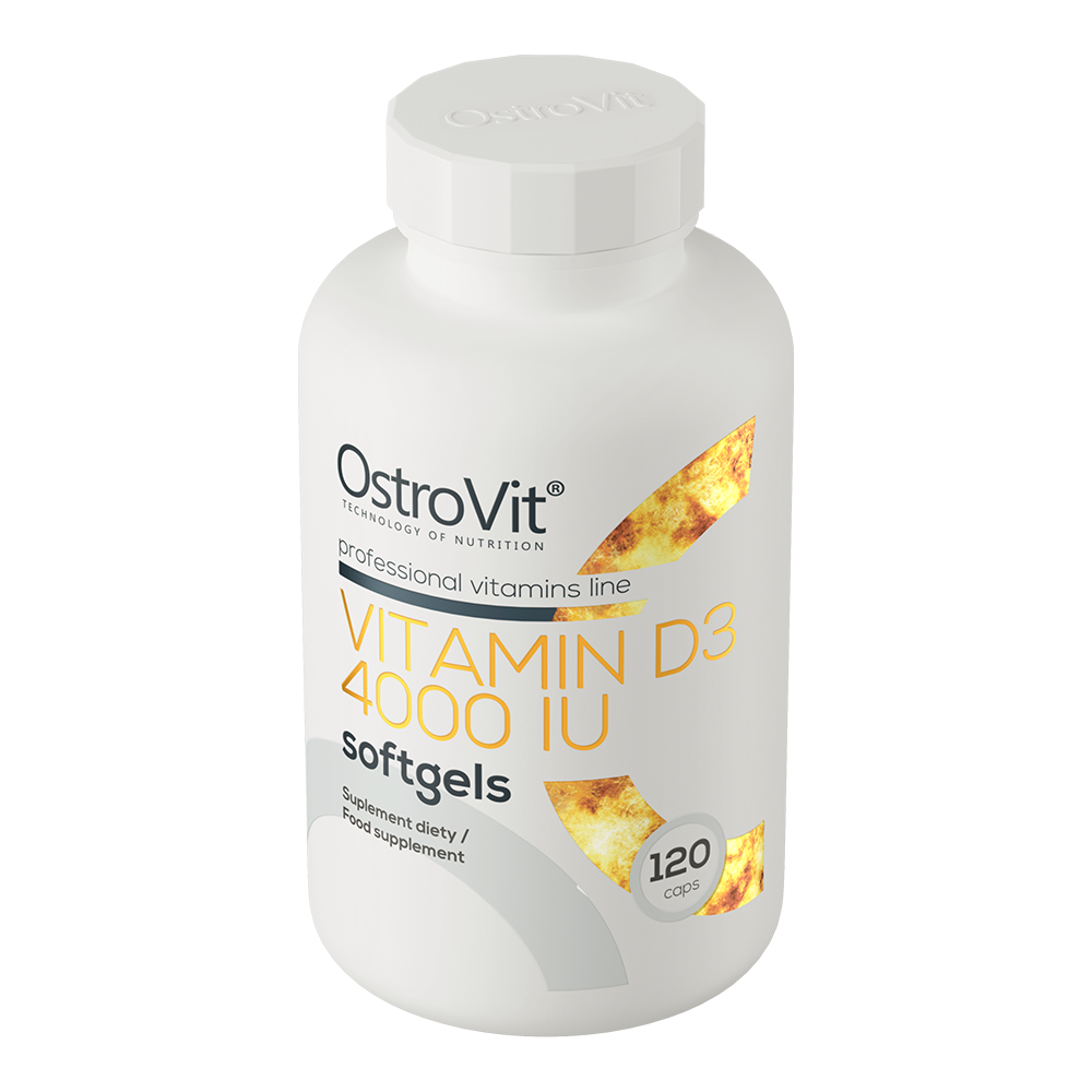 OstroVit Vitamin D3 4000 IU, 120 caps