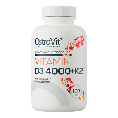 OstroVit Vitamin D3 4000 + K2, 100 tabs.