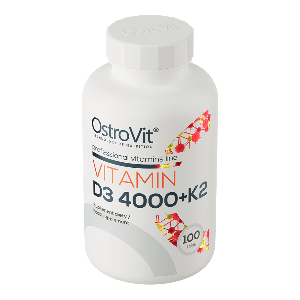 OstroVit Vitamin D3 4000 + K2, 100 tabs.