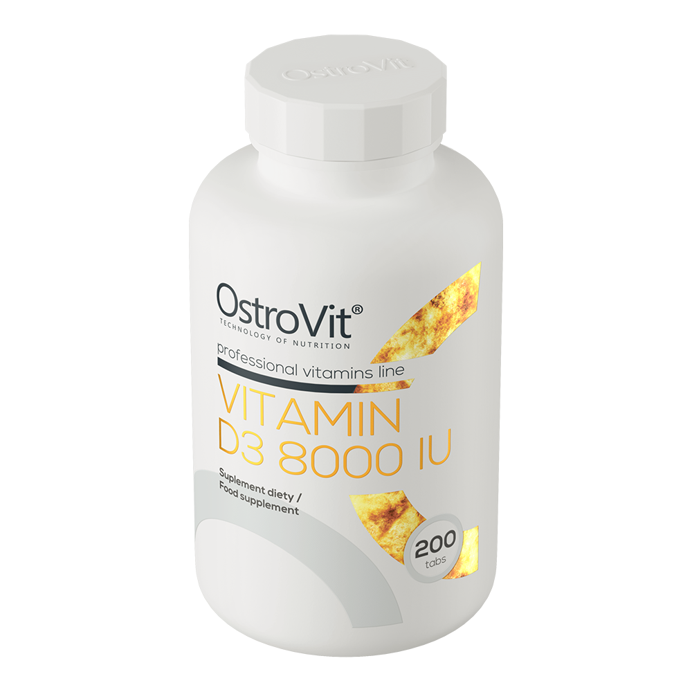 OstroVit D3-vitamiin 8000 IU, 200 tabletti