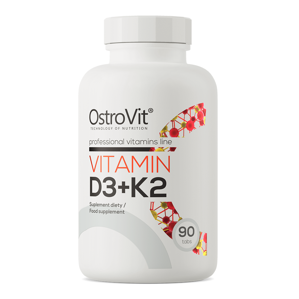 OstroVit D3-vitamiin + K2, 90 tabletti