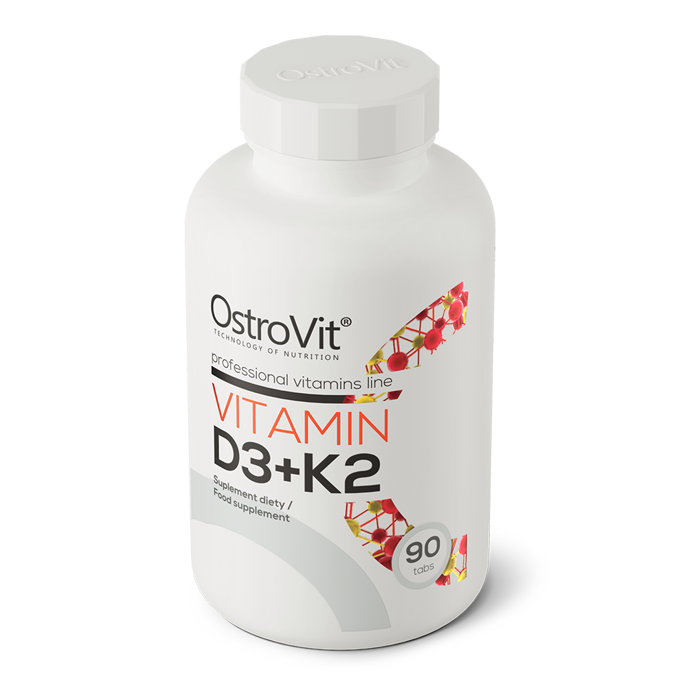 OstroVit D3-vitamiin + K2, 90 tabletti
