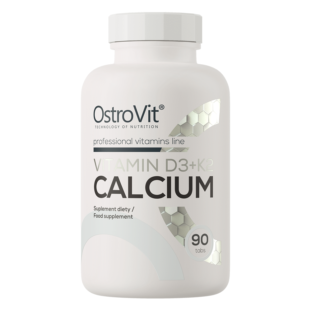OstroVit Vitamin D3 + K2 + Calcium, 90 tabs
