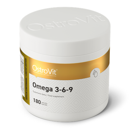 OstroVit Omega 3-6-9, 180 kapslit
