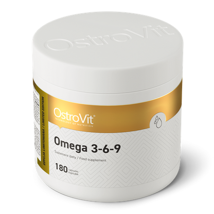 OstroVit Omega 3-6-9, 180 kapslit
