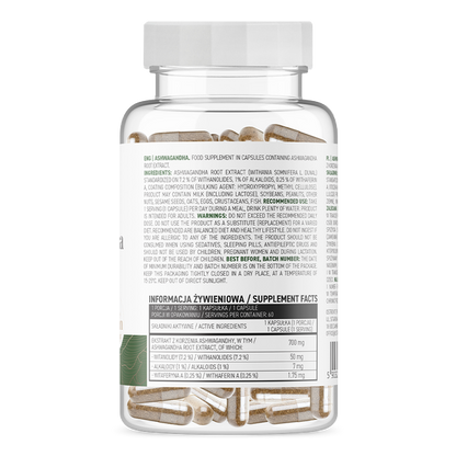 OstroVit Ashwagandha 700 mg VEGAN, 60 caps