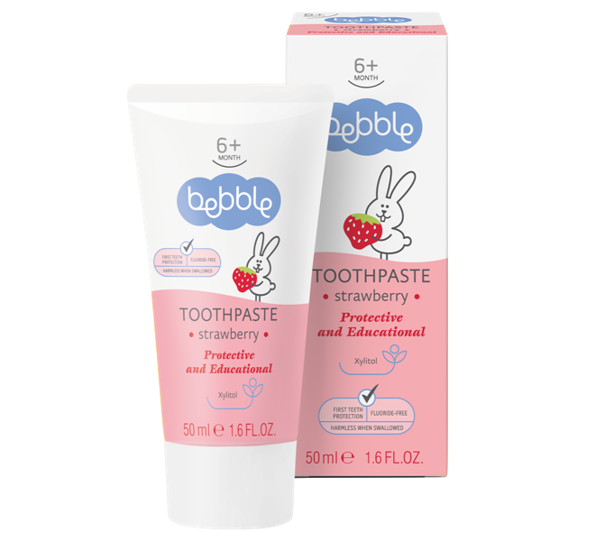 Strawberry toothpaste, 50ml