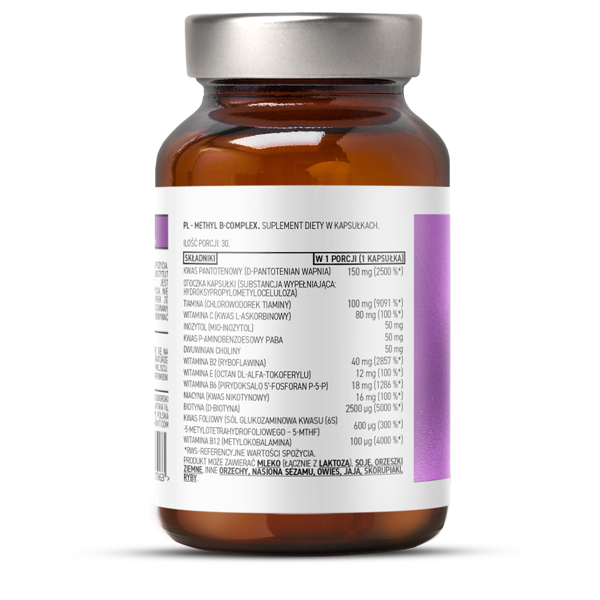 OstroVit Pharma Methyl B-Complex, 30 kapslit