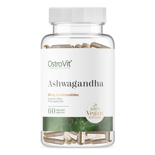 OstroVit Ashwagandha 700 мг VEGAN, 60 капс