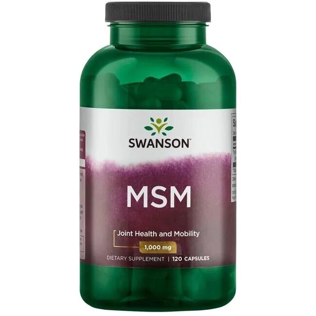 SWANSON MSM 1000MG, 120 КАПСУЛ