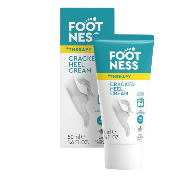 FOOTNESS Cream for cracked heels, 50 ml